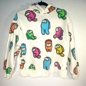 Zara Among Us Imposter Boys Hoodie Gaming Hooded Sweatshirt: Size 13-14Y